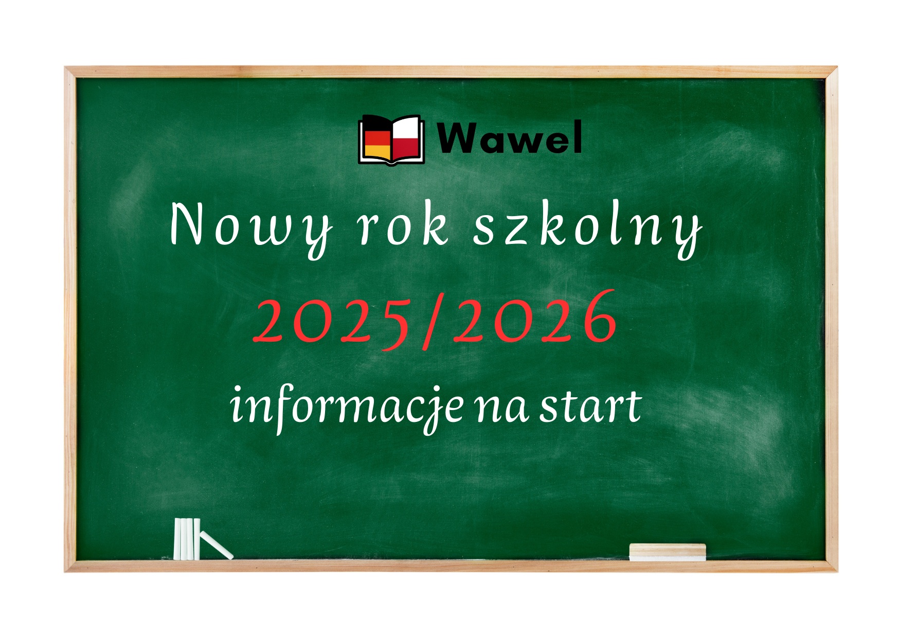 Nowy rok szkolny 2025/2026